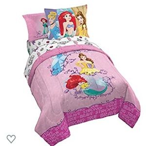 Twin princess bedding.